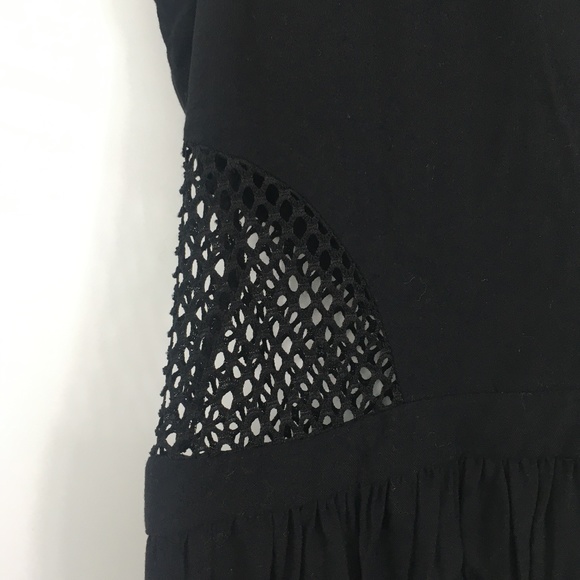 Nameless Black Mesh & Mini Dress - Picture 3 of 8